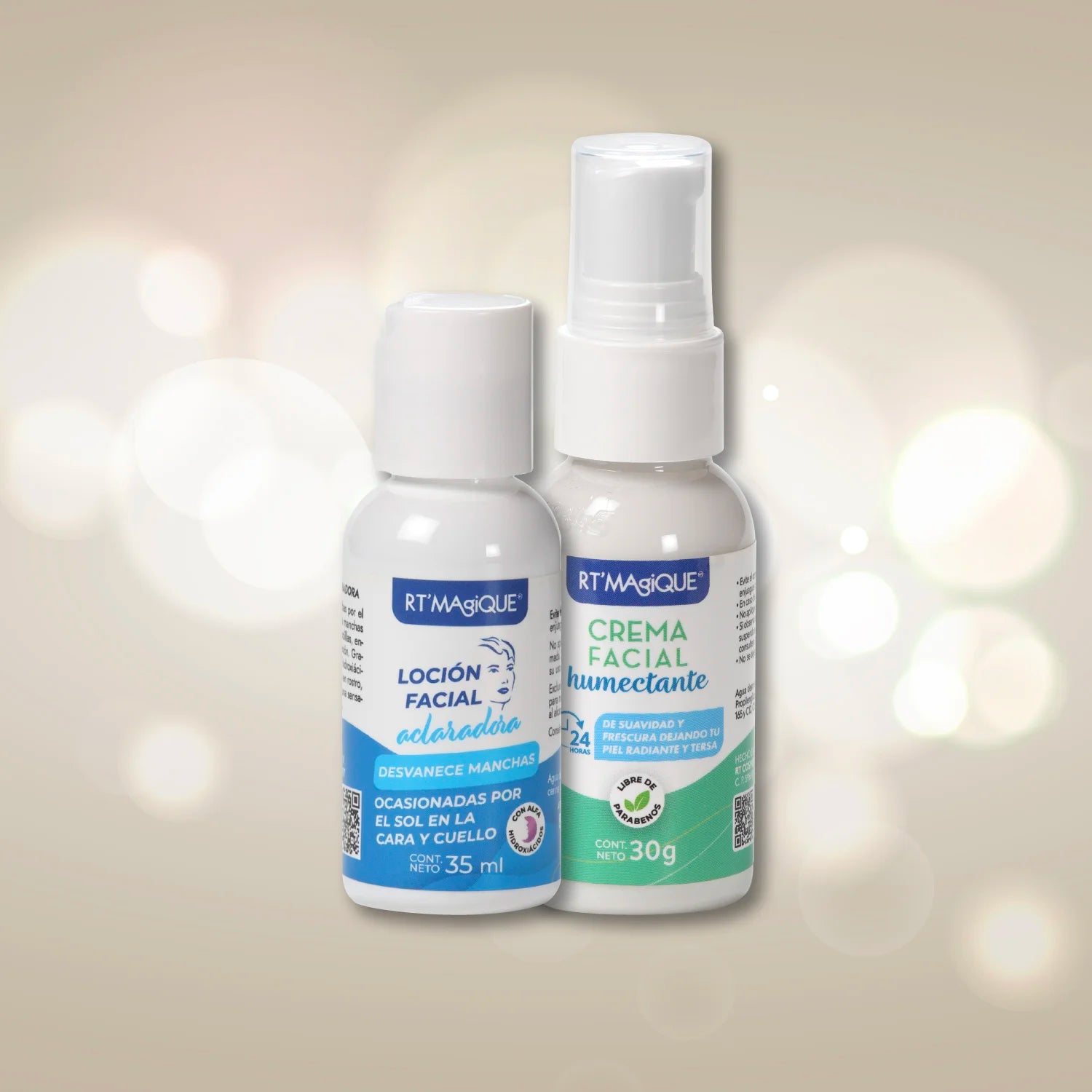 KIT Facial RT MAgiQUE – Crema + Loción Imagen secundaria del producto