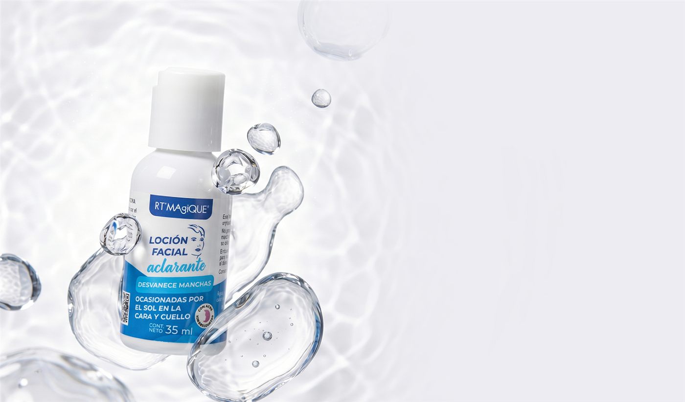 Loción Facial Aclaradora RT MAgiQUE 35 ml con alfa hidroxiácidos