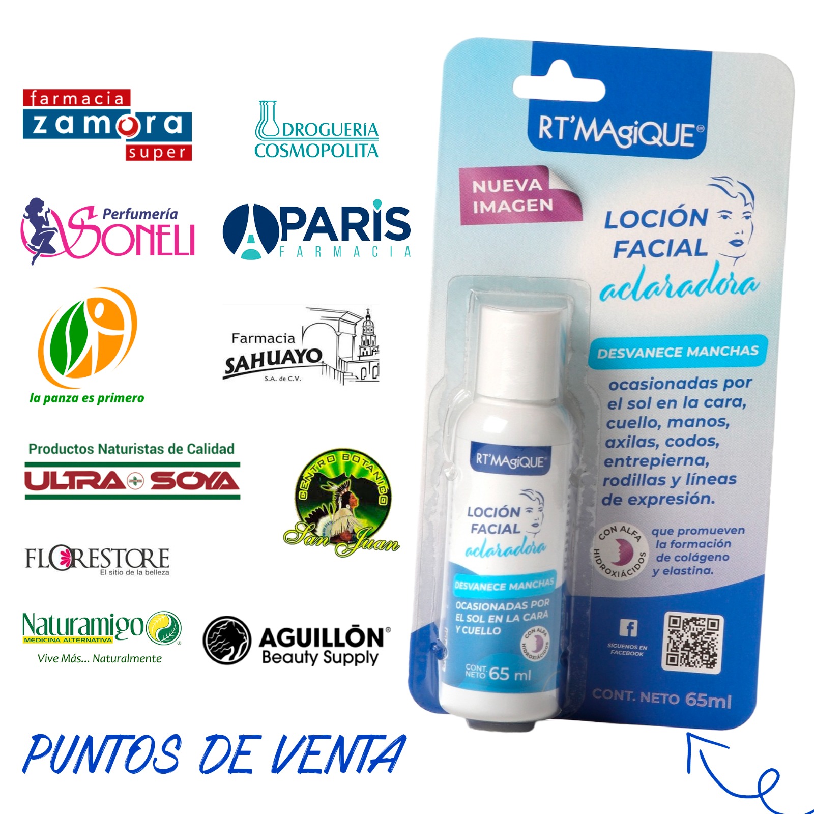 Loción Aclaradora, piel sin manchas