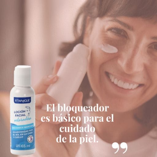 ¿Puedo usar bloqueador con RT MAgiQUE?