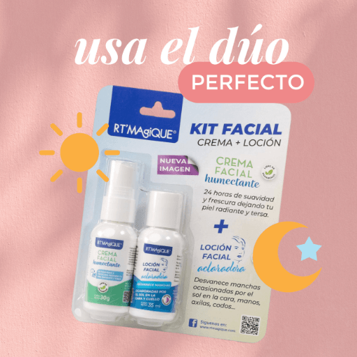 Kit Facial RT MAgiQUE: crema + loción aclaradora disponibles en Farmacias Guadalajara 2